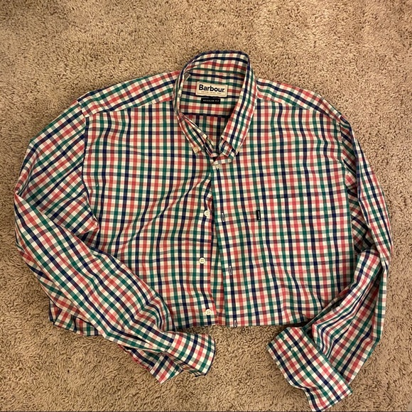 Barbour Other - BARBOUR GINGHAM TAILORED SHIRT